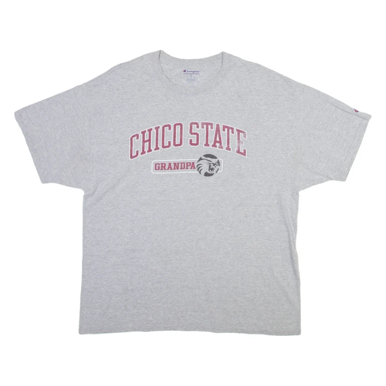 CHAMPION Mens T-Shirt Grey XL