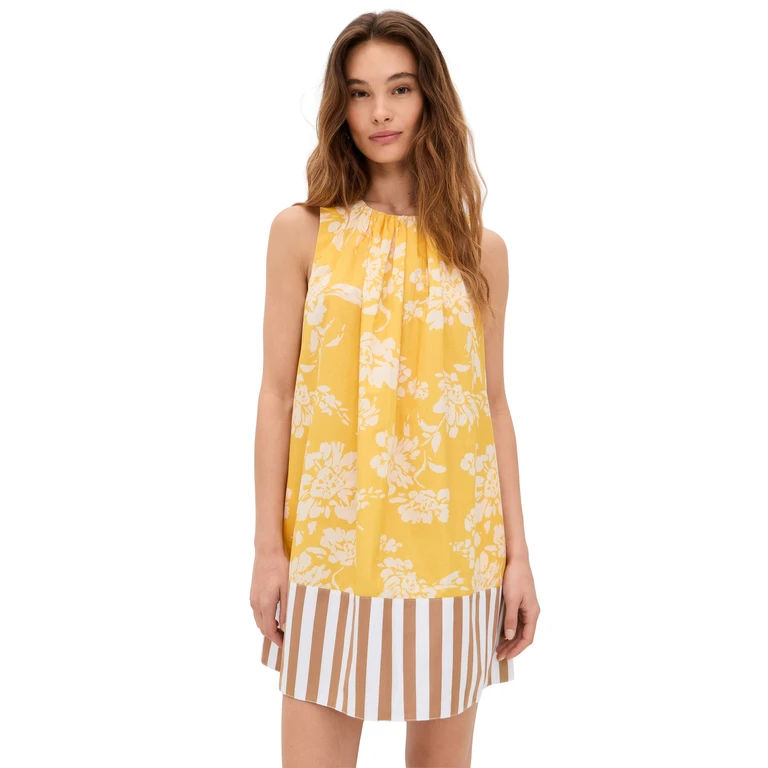 Tanya Taylor Hallie Dress Buttercup Multi S