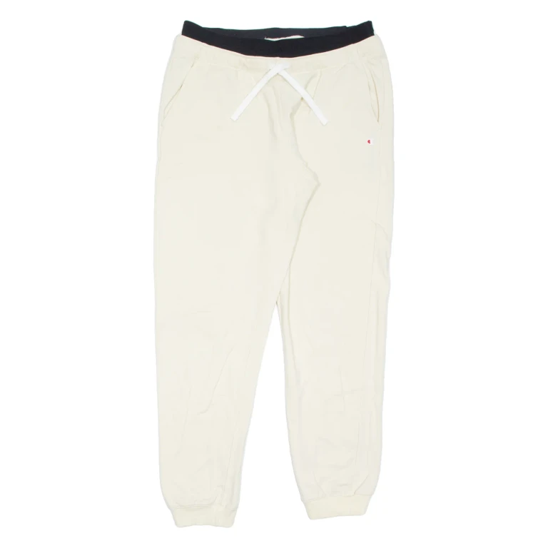 CHAMPION Womens Joggers Yellow Tapered L W29 L29