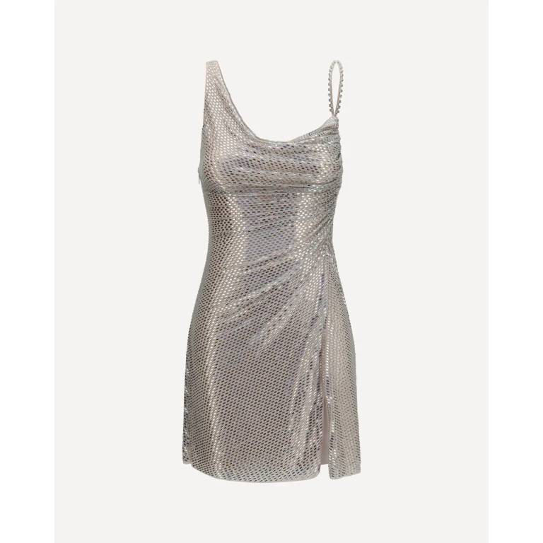 Sequins draped Dress Female 8