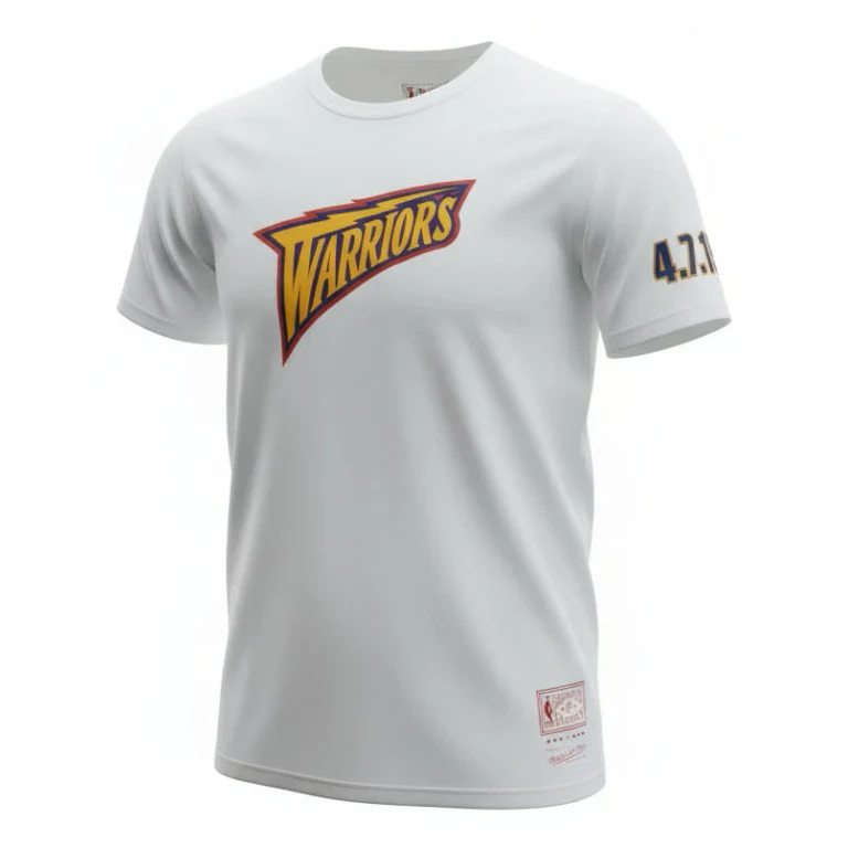 Men's NBA Golden State Warriors We Believe Logo 4.7.19 T-Shirt
