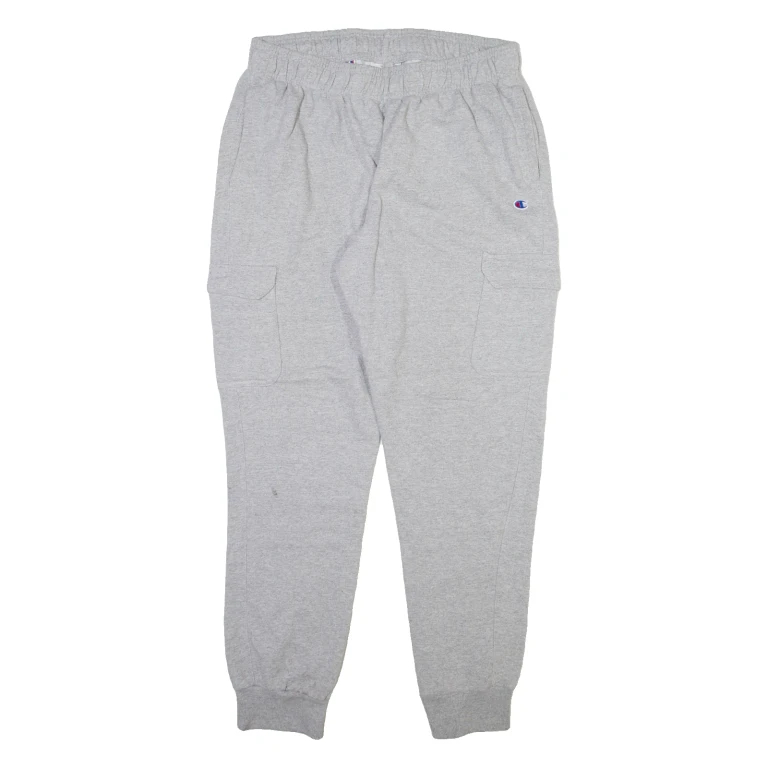 CHAMPION Mens Joggers Grey Tapered XL W32 L31