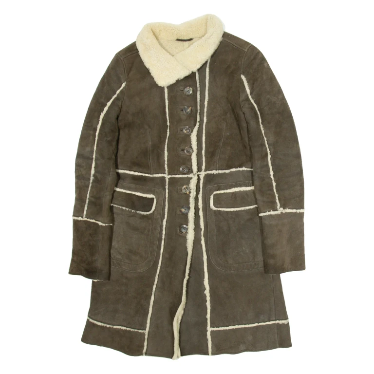 Womens Trench Jacket Brown S
