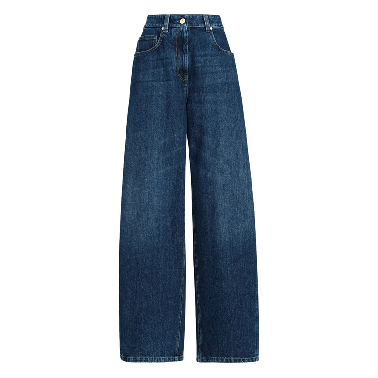 Brunello Cucinelli Zip-fastening Wide-leg Jeans