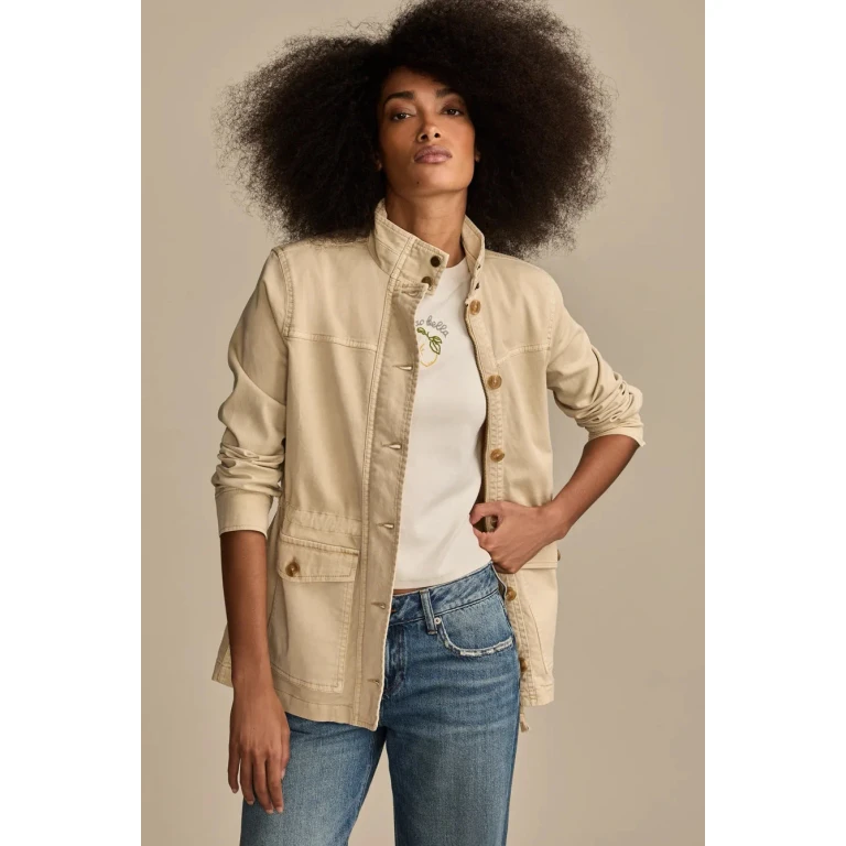 Women's Utility Jacket - Wood Ash