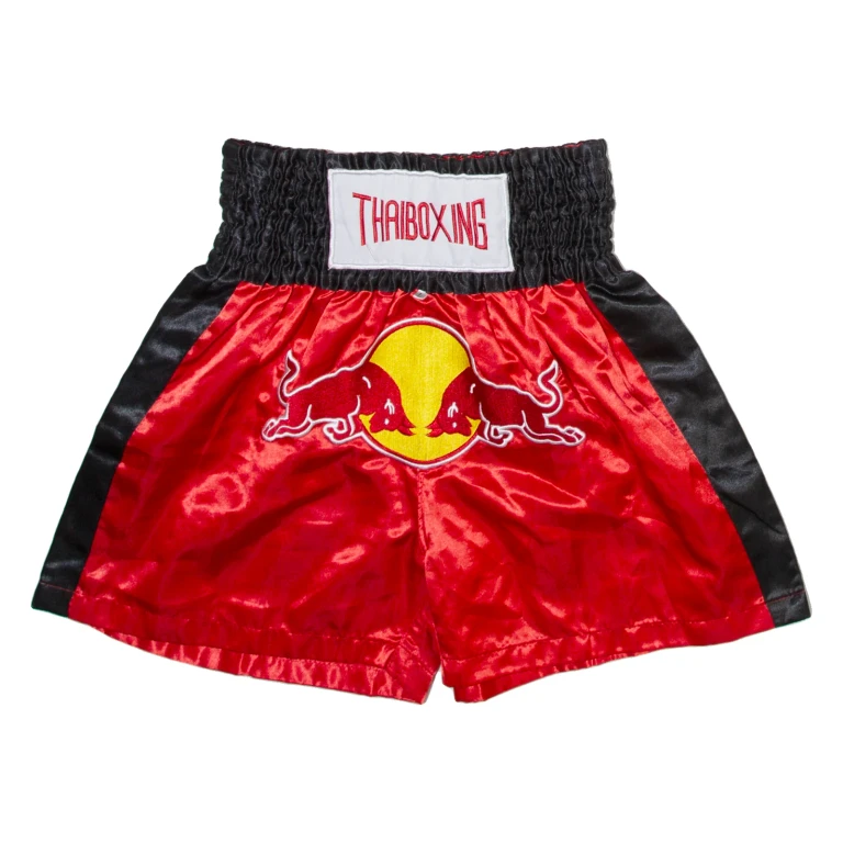 THAI BOXING Mens Sports Shorts Red XS W25