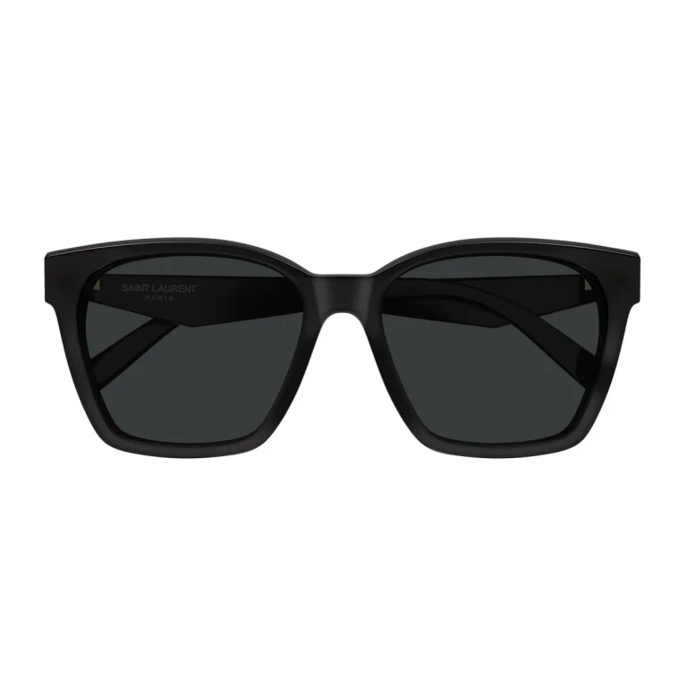 Saint Laurent Sl M171-F Linea Monogram Black Acetato Riciclato Sunglasses - Women