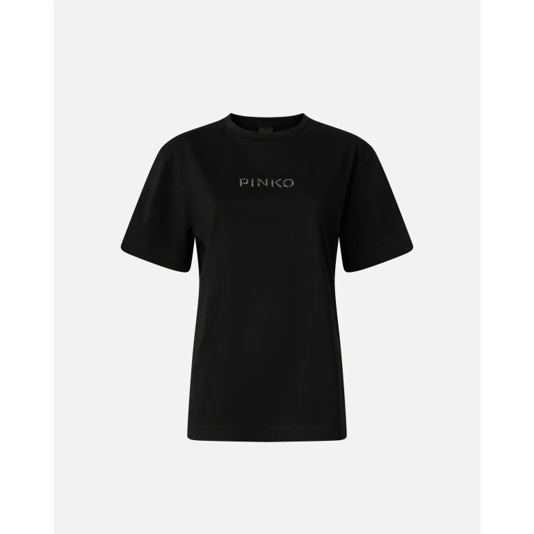 T-shirt More Strass Less Stress