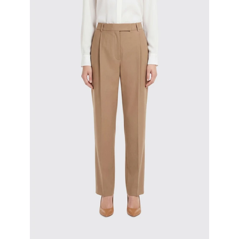 ROHE Pants Woman color Brown (41830166MOCHA)