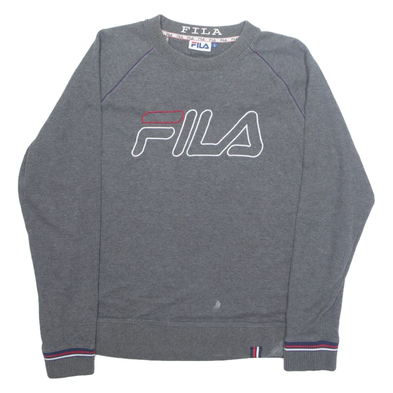 FILA Mens Sweatshirt Grey L