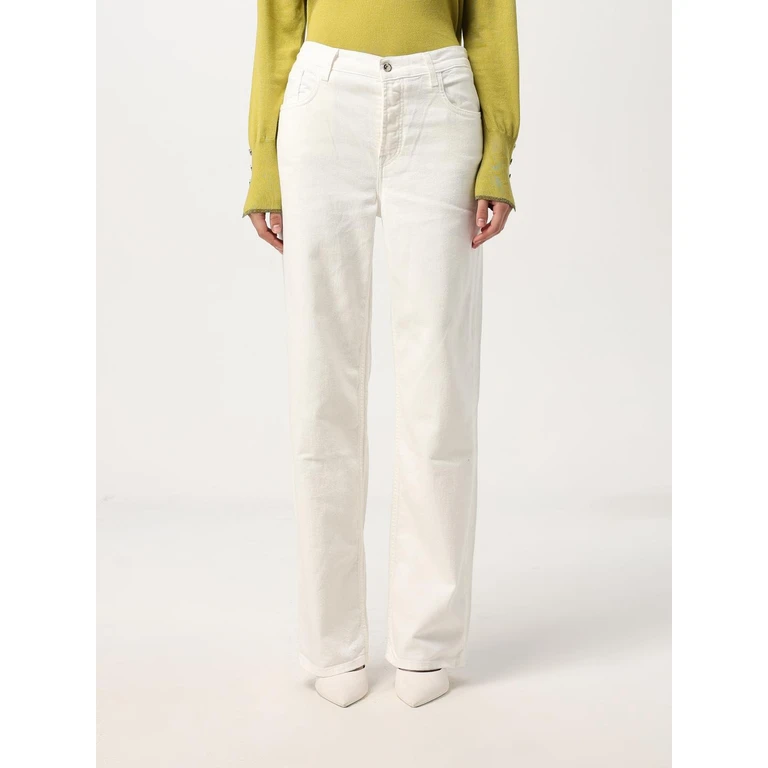 LIU JO Pants Woman color White (WF4456T426410701)