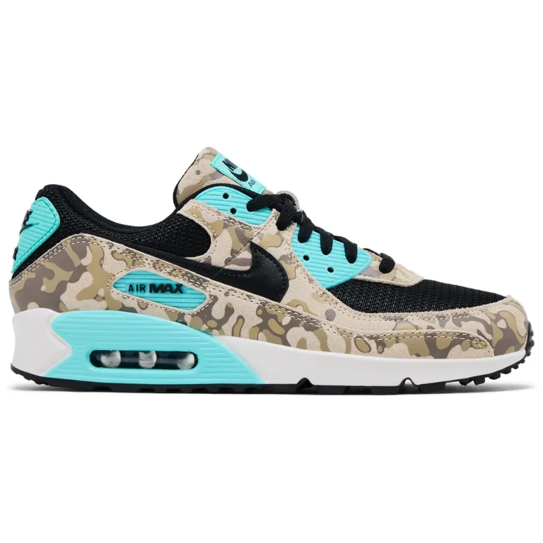 [if1721-100] Mens Nike Air Max 90 Premium 'aurora Green Camo'