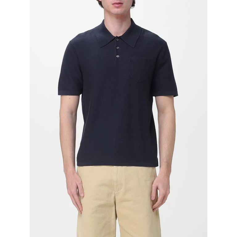A. P.C. Polo Shirt Men color Navy (COHNXH23476IAK)