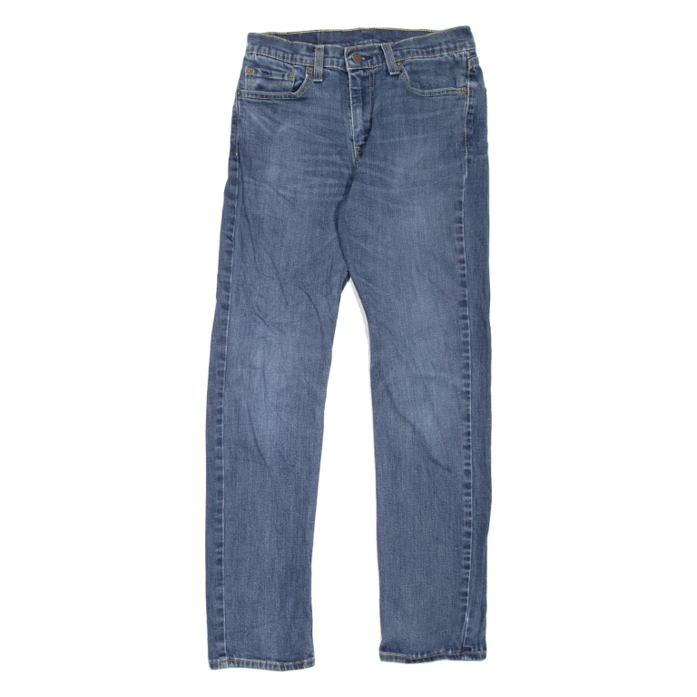 LEVI'S 511 Jeans Mens Blue Slim Straight Stone Wash W28 L32