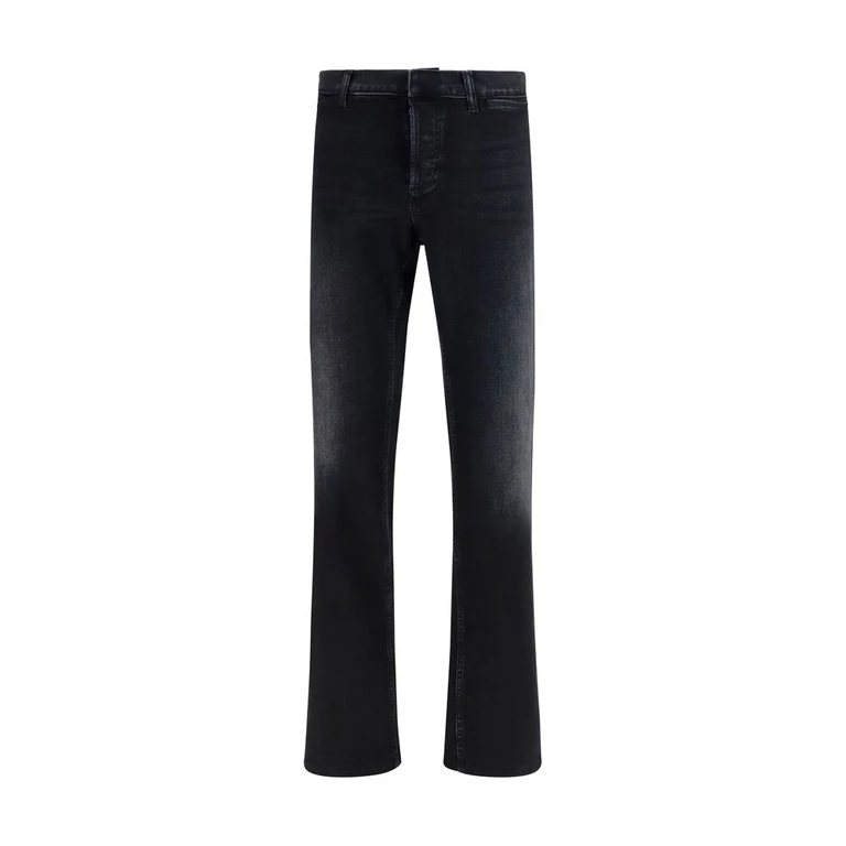 Gucci Black Cotton Flared Jeans Clothing - Men