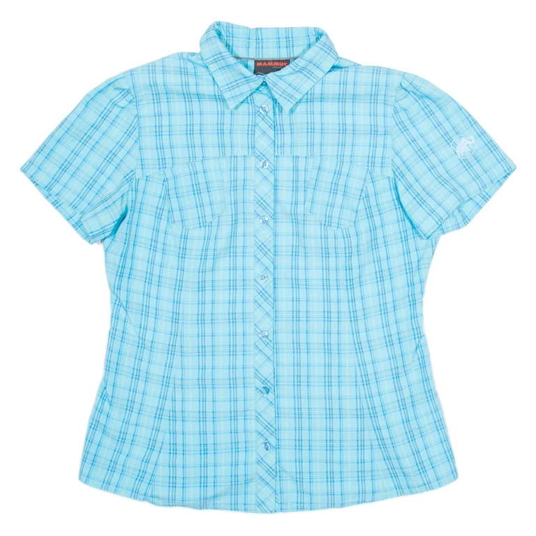 MAMMUT Womens Shirt Blue Check M