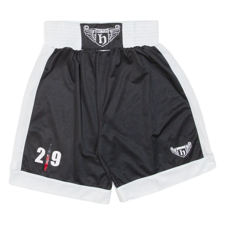 Kickboxing Mens Sports Shorts Black Relaxed M W26