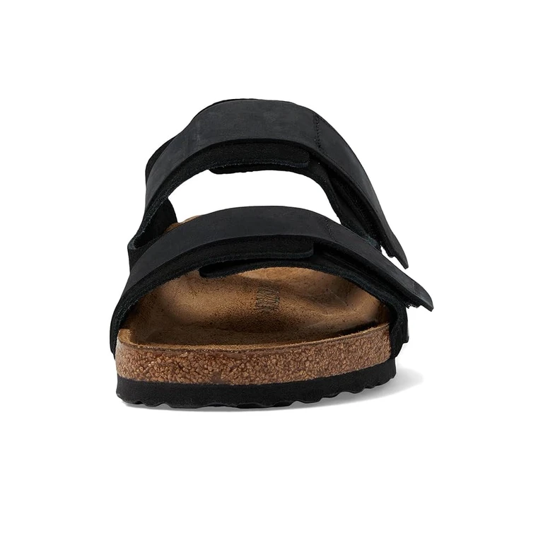 Shoes Uji Nubuck/Suede Leather Slide Sandals