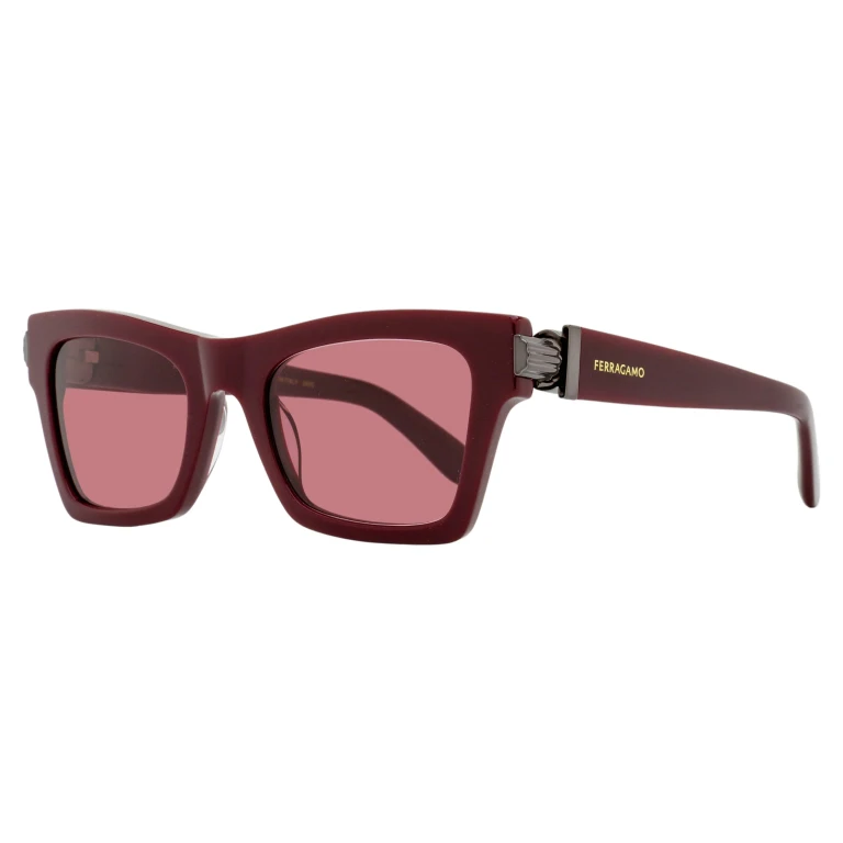 Gancini Evolution Sunglasses SF2013S 606 Burgundy 52mm
