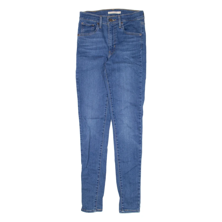 LEVI'S Mile High Womens Jeans Blue Slim Skinny W25 L30