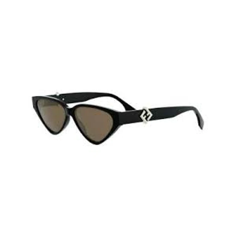 Fendi Brown Cat Eye Ladies Sunglasses FE40184I 01E 57