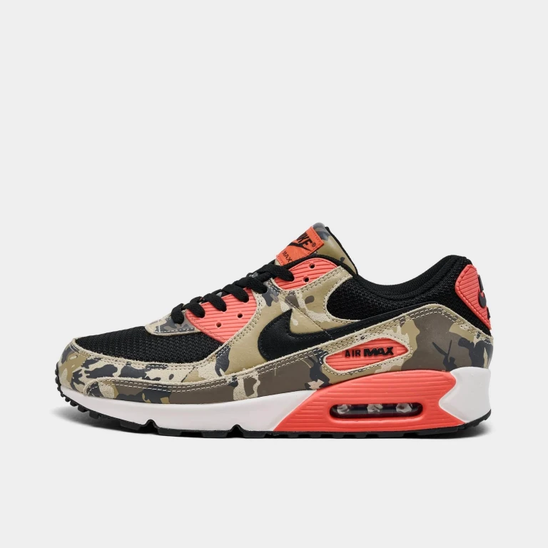 [if1721-200] Mens Nike Air Max 90 Premium 'magic Ember Camo'