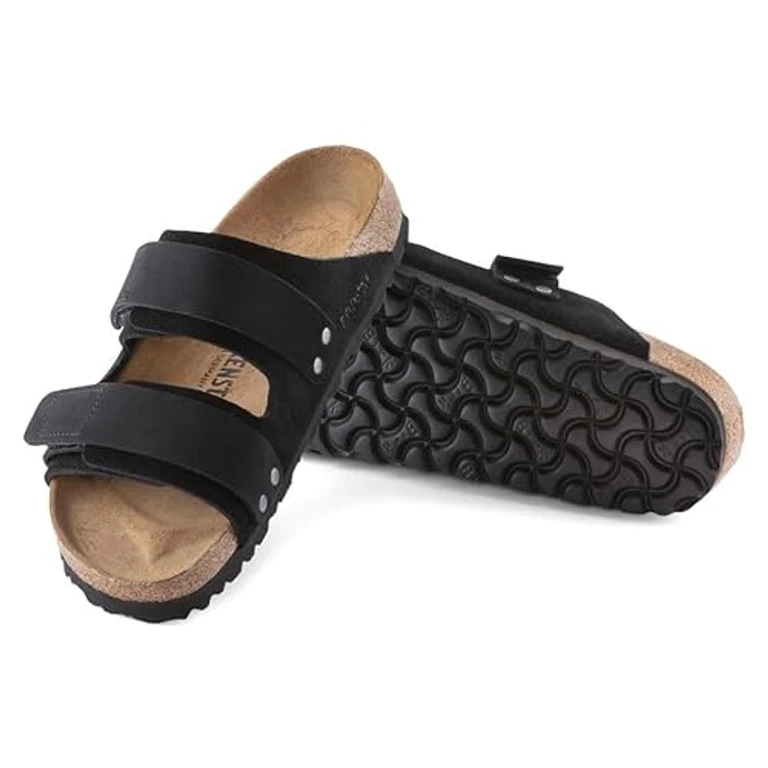 Unisex Uji Nubuck Leather Black