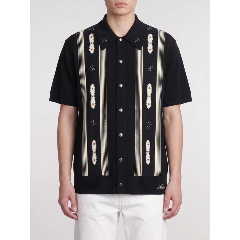 Shirt Men color Black (AMTOKN1011BLACK)