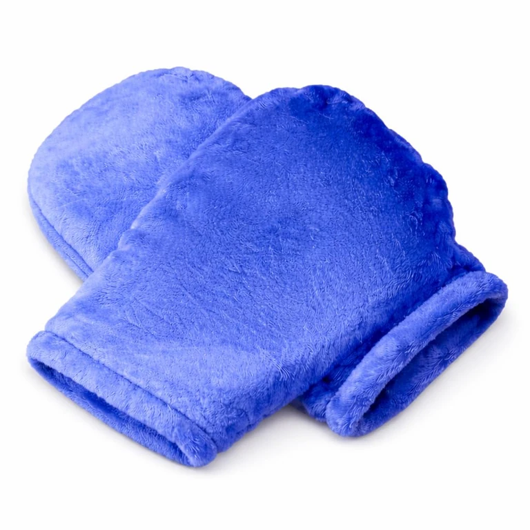 Comfort Mitts Hot and Cold Aromatherapy Gloves with 12 Herbs for Arthritis, Trigger Finger,Carpal Tunnel, Slate Blue