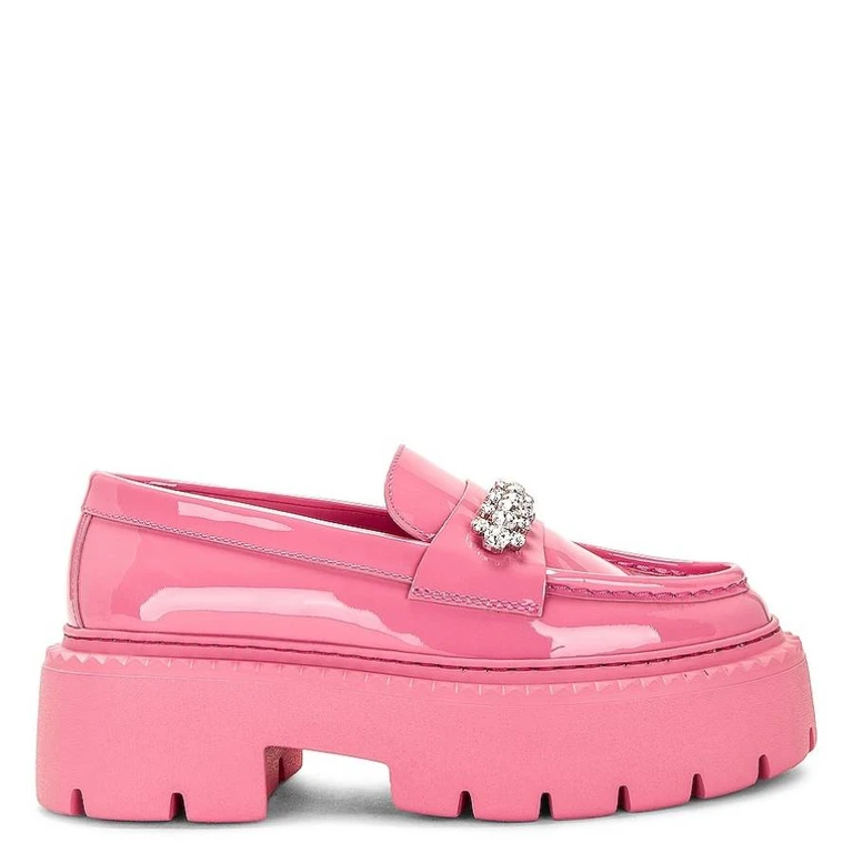 Bryer Patent Leather Chunky Loafers