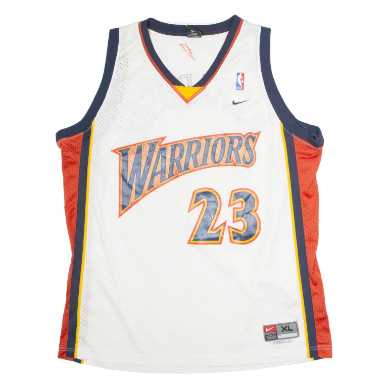 NIKE Golden State Warriors Alternate #23 Richardson Mens Jersey White Sleeveless USA XL