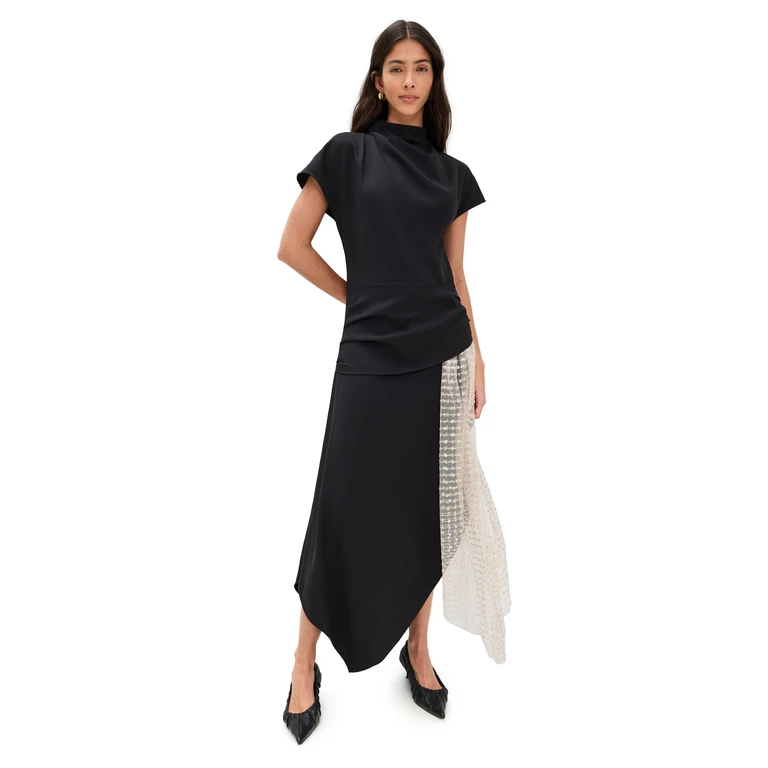 Effie Dress Black/Stardust 6