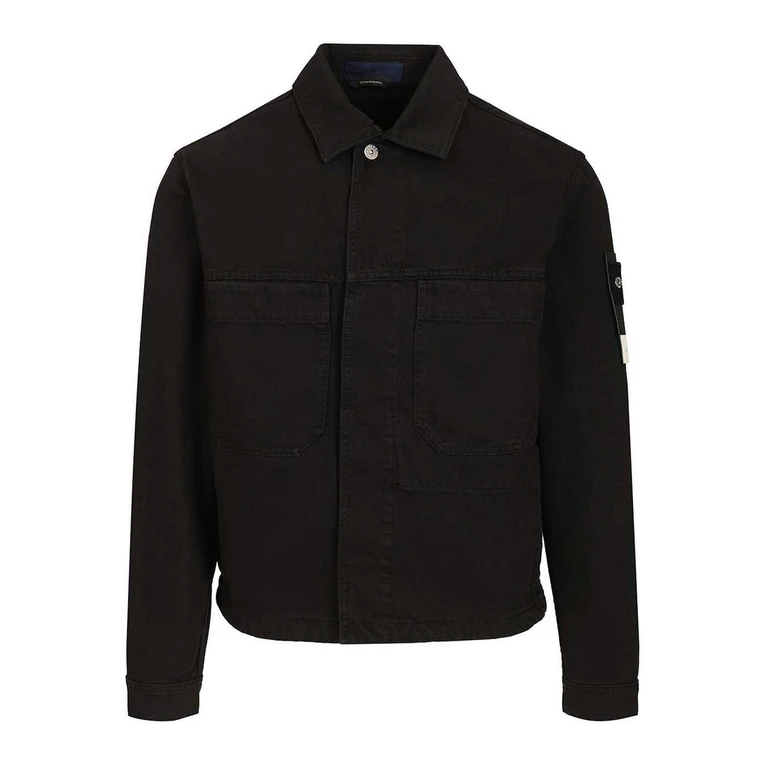 Stone Island Veste En Jean - Noir (4100006S0J24V0029)
