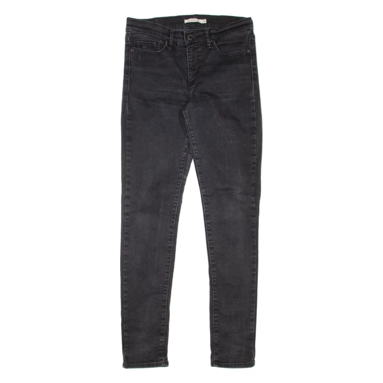 LEVI'S 311 Shaping Womens Jeans Black Slim Skinny W28 L32