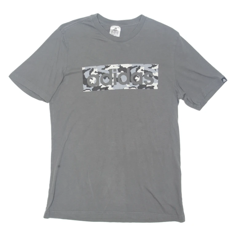ADIDAS Mens T-Shirt Grey S (EE1-041124-5147)