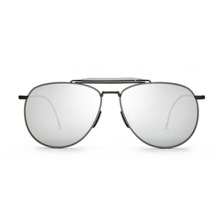 Thom Browne Gray Titanium Sunglasses - Unisex