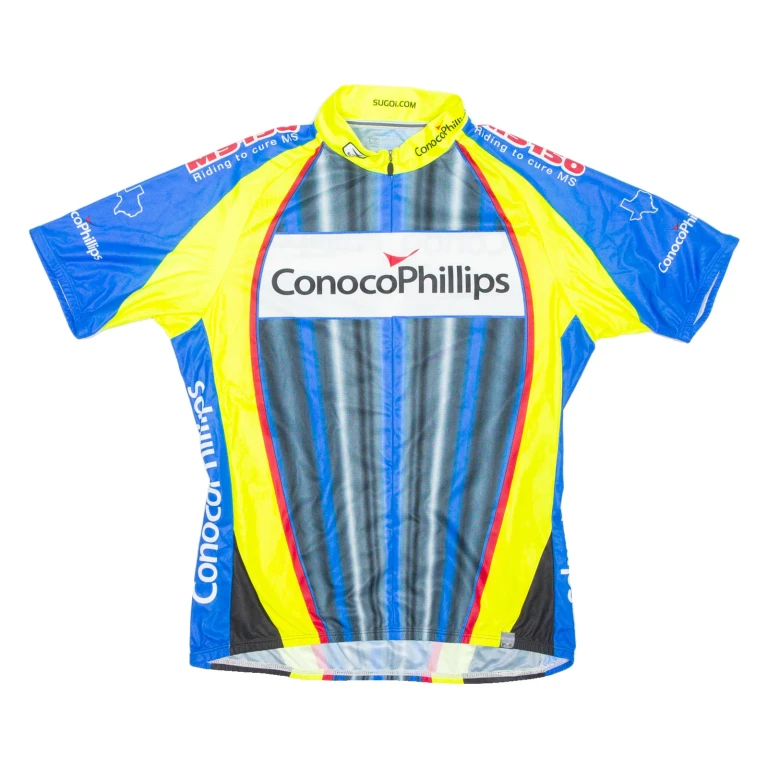 Cycling Mens Jersey Blue 1/2 Zip L