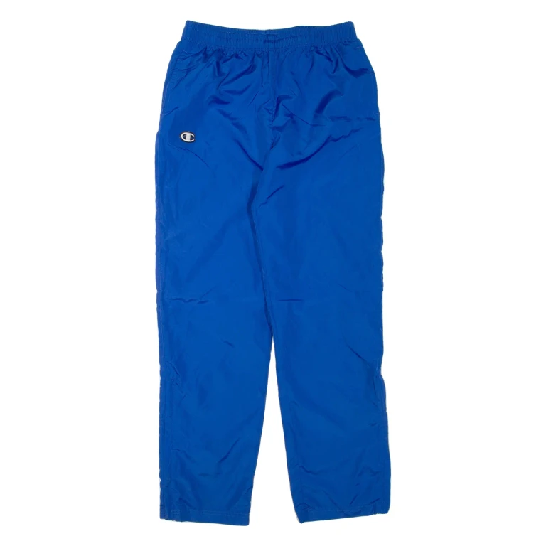 CHAMPION Womens Track Pants Blue Straight S W28 L31