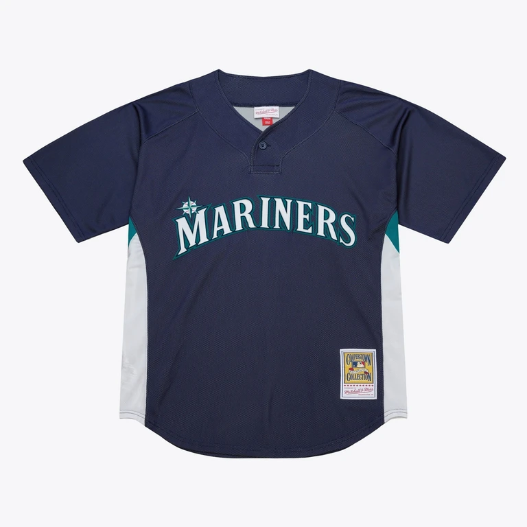 Men's MLB Dark Bp Jersey Mariners 2010 Ken Griffey Jr Jerseys