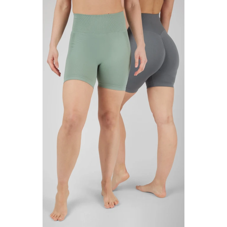 Bootyful 2 PK Seamless 5" Bike Short