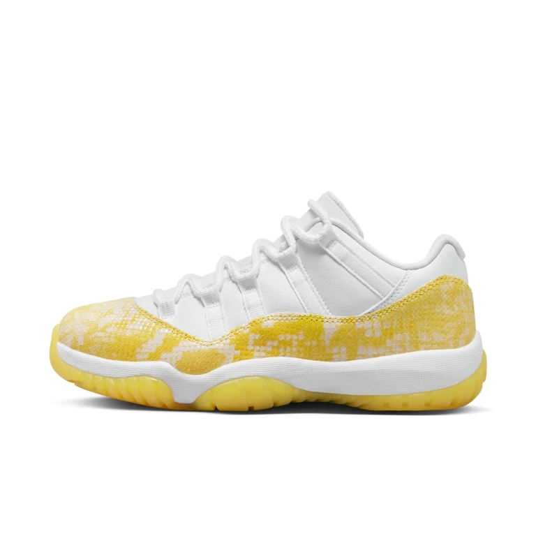 Women's Retro 11 Low 'Yellow Snakeskin' Sneakers