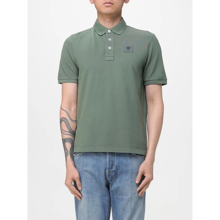 Polo Shirt Men color Green (26SBLUT0229000680360F)