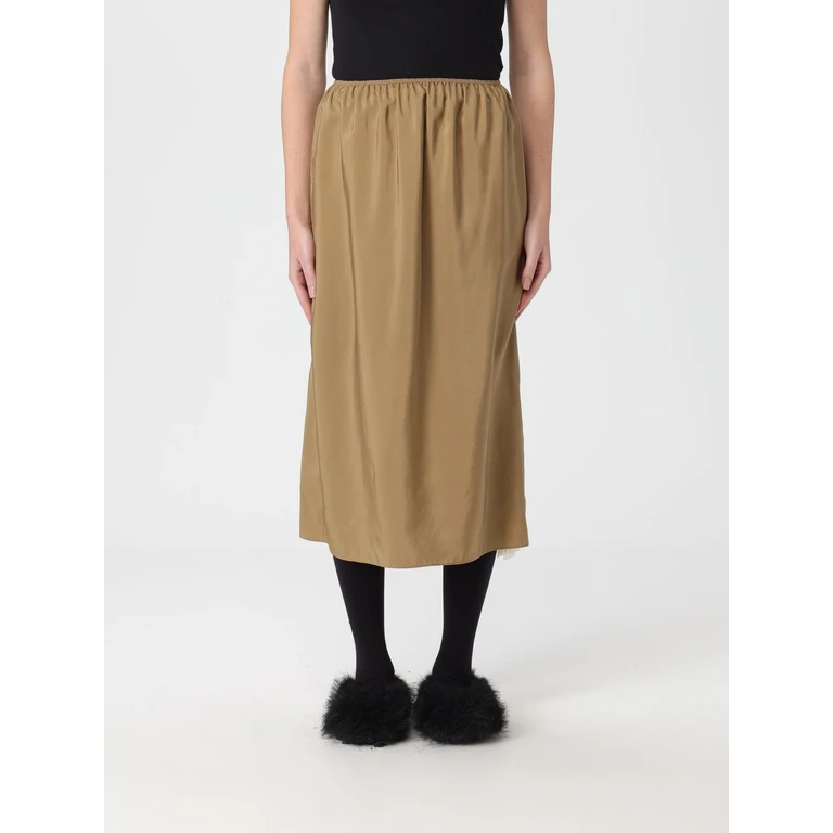 Skirt Woman color Brown (6252K21004OCHRE)