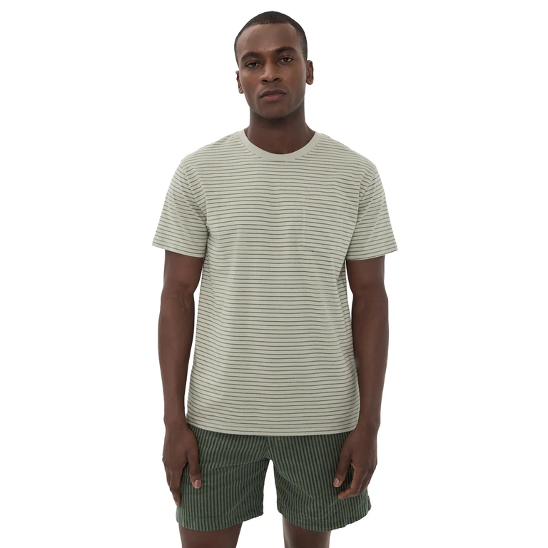 Katin Finley Pocket Tee Mineral Gray M