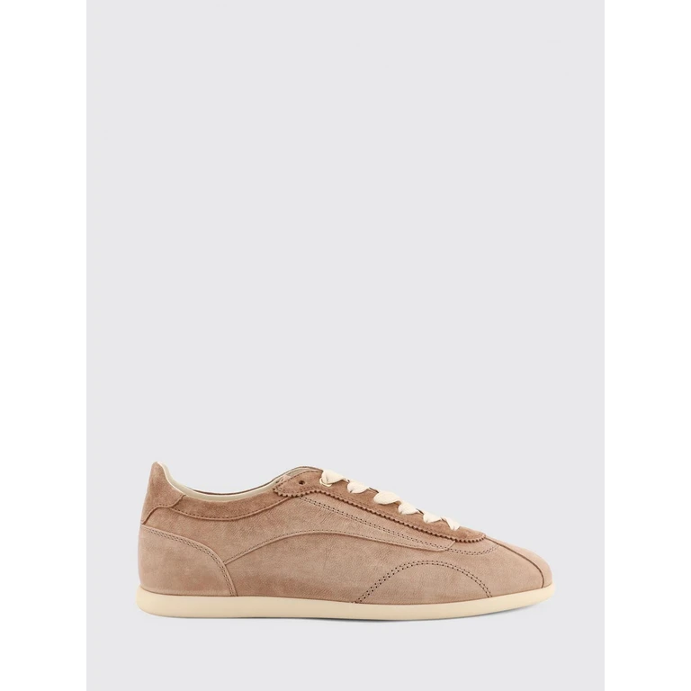 Leather and Suede Low-Top Sneakers (MZUXECD337CBM48)