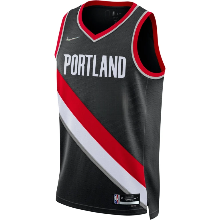 Men's Nba Portland Trail Blazers 21/22 Diamond Swingman Jersey Icon Edition