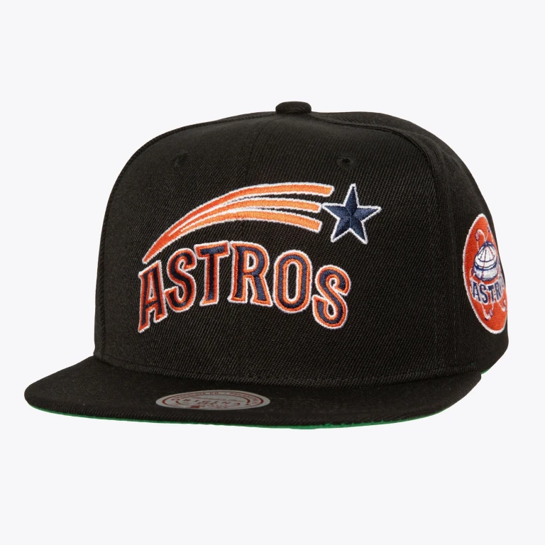 Men's MLB Triple Play Snapback Coop Astros