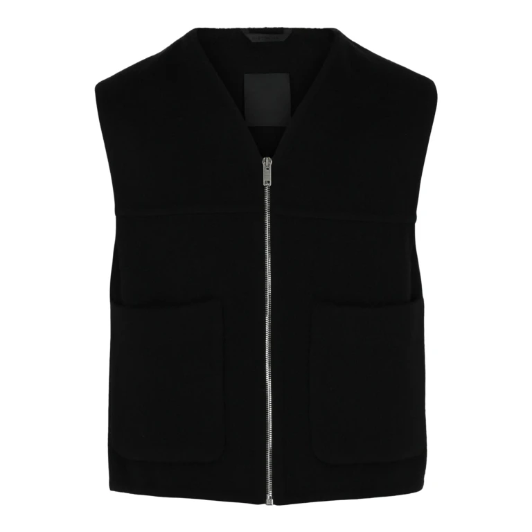 Wool-Cashmere Blend Vest