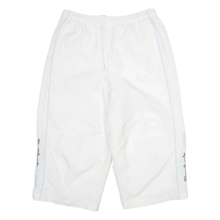 REEBOK Mesh Lined Mens Swimming Shorts White M W30