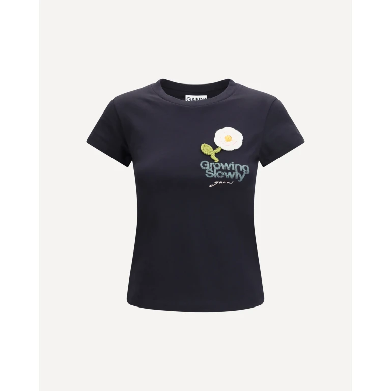 Embroidered T-shirt Female XS